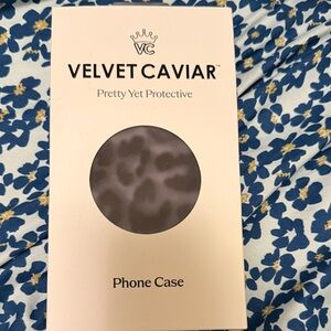 Velvet Caviar Leopard Print Phone Case 17 Pro